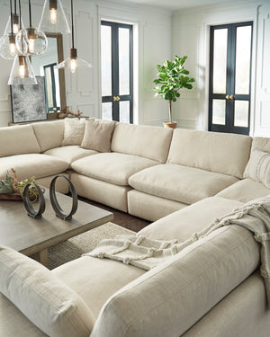 Elyza 10-Piece Sectional - Linen