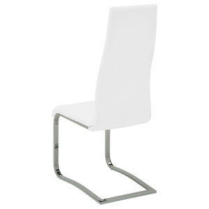 Montclair Upholstered Dining Side Chair - White (Set of 4)