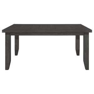 Dalila 5-piece Rectangular Dining Table Set - Dark Grey