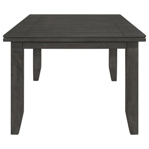 Dalila 5-piece Rectangular Dining Table Set - Dark Grey