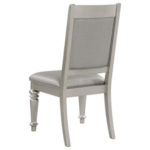 Bling Game Dining Side Chair - Metallic Platinum (Set of 2)