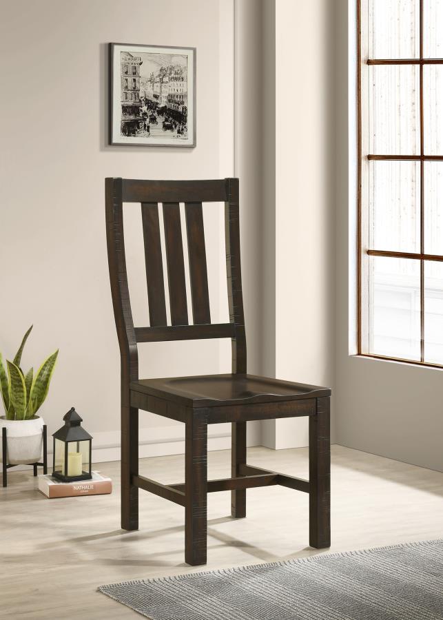 Calandra Wood Dining Side Chair - Vintage Java (Set of 2)