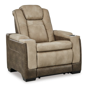 Next-Gen DuraPella PWR Recliner/ADJ Headrest - Sand