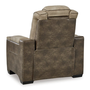 Next-Gen DuraPella PWR Recliner/ADJ Headrest - Sand