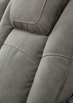 Next-Gen DuraPella PWR Recliner/ADJ Headrest - Slate