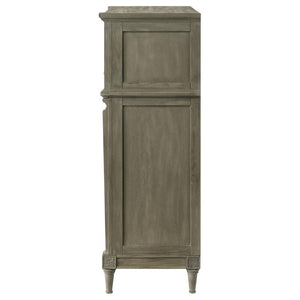 Alderwood 5-drawer Bedroom Chest - French Grey