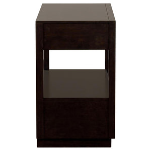 Durango 2-drawer Nightstand - Smoked Peppercorn