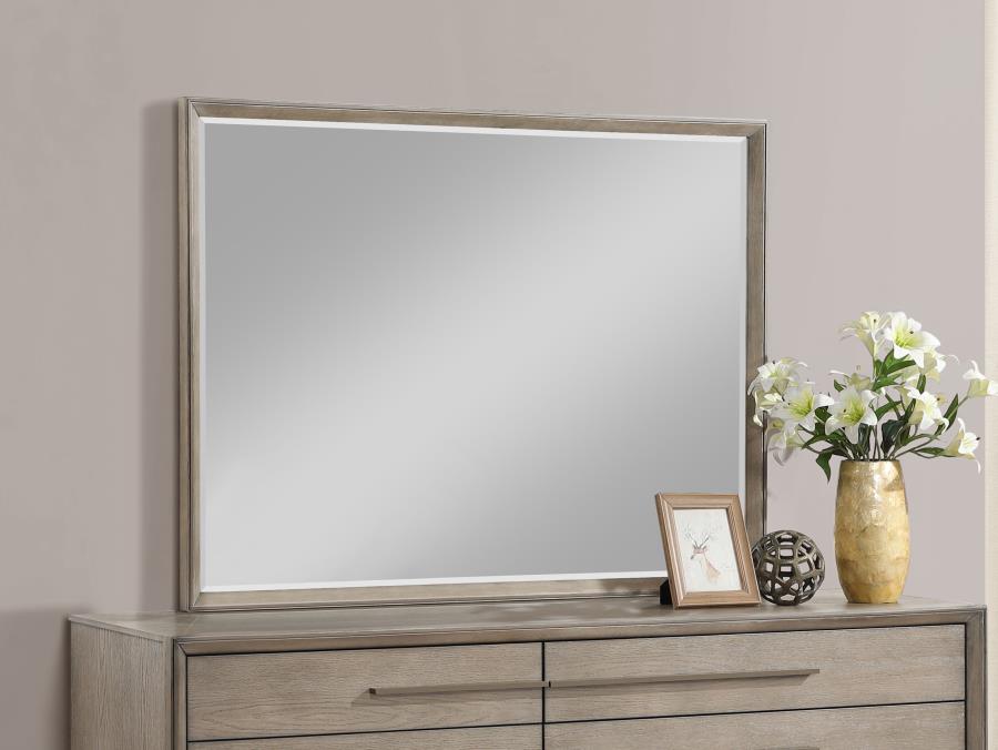 Durango Dresser Mirror - Washed Oak