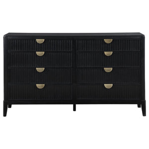 Brookmead 8-drawer Dresser - Black