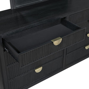 Brookmead 8-drawer Dresser - Black