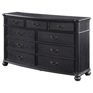 Celina 9-drawer Dresser - Black