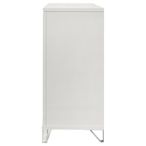 Marmore 9-drawer Dresser Cabinet - White