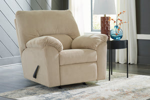 SimpleJoy Rocker Recliner - Sand