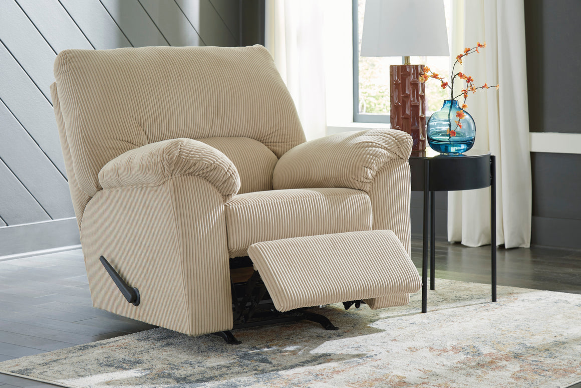 SimpleJoy Rocker Recliner - Sand