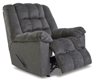 Drakestone Recliner - Charcoal