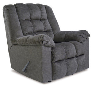 Drakestone Recliner - Charcoal