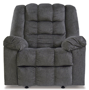 Drakestone Recliner - Charcoal