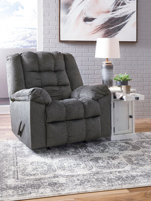 Drakestone Recliner - Charcoal