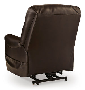 Shadowboxer Power Lift Recliner - Chocolate