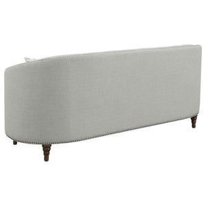 Avonlea Upholstered Sloped Arm Sofa - Grey Fabric