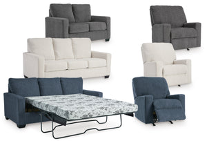 Rannis Rocker Recliner - Pewter