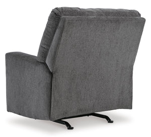 Rannis Rocker Recliner - Pewter