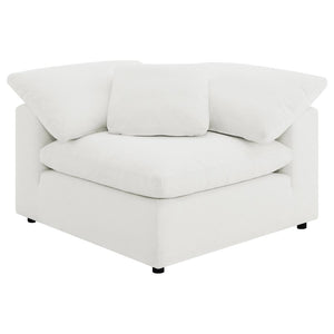 Raleigh 5-piece Boucle Upholstered Modular Sectional - Ivory