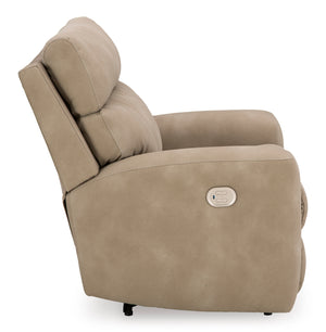 Next-Gen DuraPella PWR Recliner/ADJ Headrest - Sand