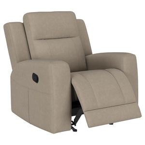 Brentwood Upholstered Recliner Chair - Taupe