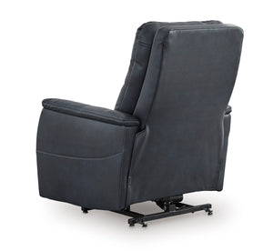 Strawbill Power Lift Recliner - Sapphire