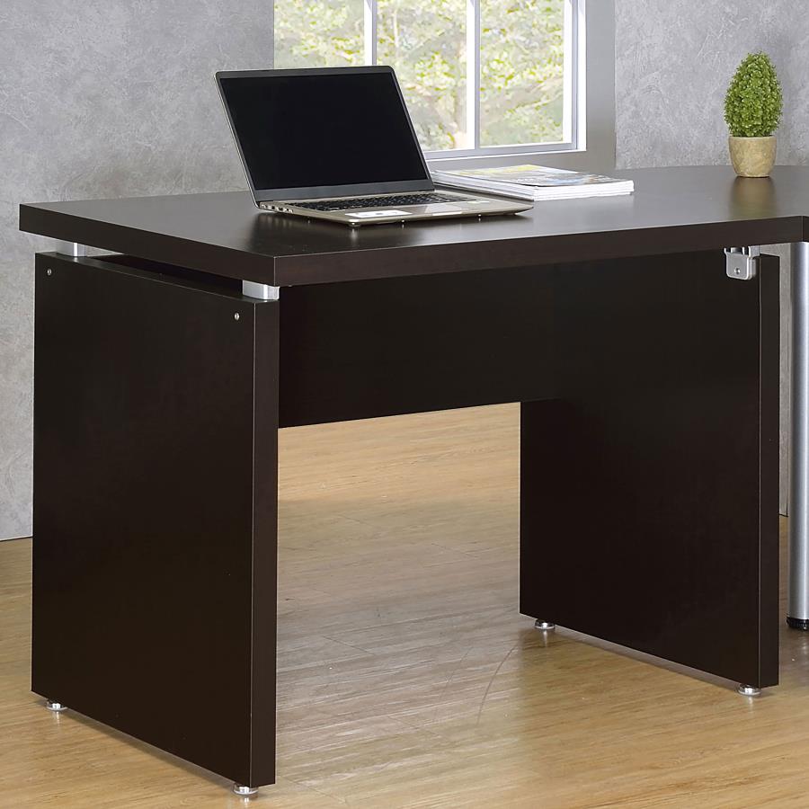 Skylar 39-inch Engineered Wood Writing Desk - Cappuccino