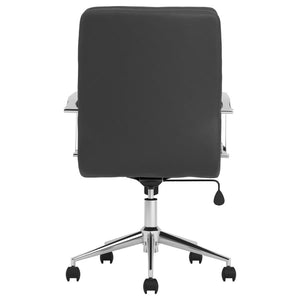 Ximena Upholstered Adjustable Mid Back Office Chair - Black