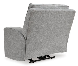 Biscoe PWR Recliner/ADJ Headrest - Pewter