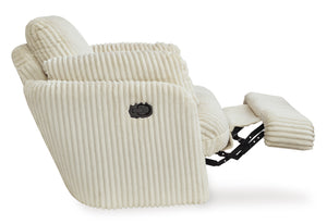 Tie-Breaker Swivel Glider Recliner - Ivory