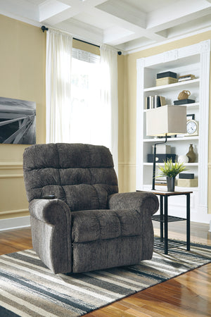 Ernestine Power Lift Recliner - Slate