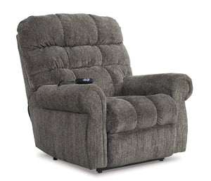 Ernestine Power Lift Recliner - Slate