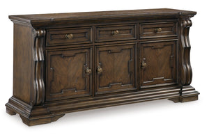 Maylee Dining Room Buffet - Dark Brown