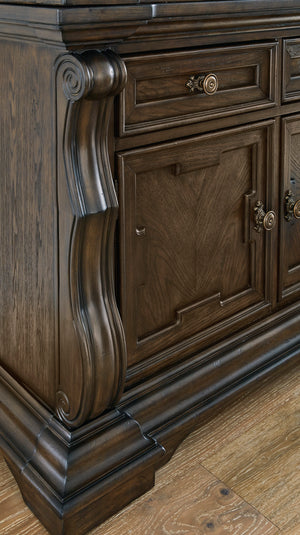 Maylee Dining Room Buffet - Dark Brown