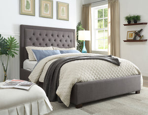 Isadora Queen Bed- Gray