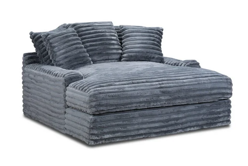 Chaise lounge - Charcoal