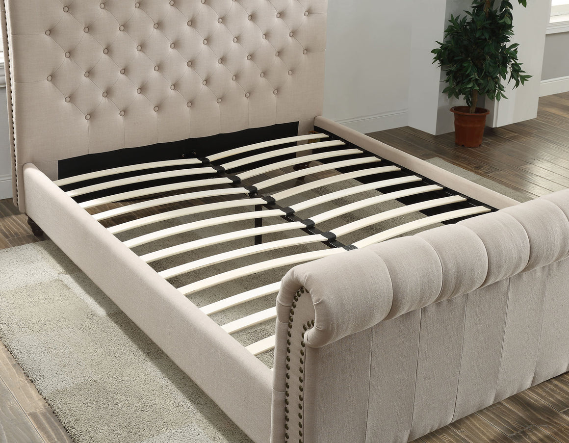 Swanson Queen Bed - Sand