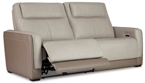 Battleville 2 Seat Power Reclining Sofa - Almond