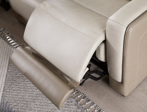 Battleville Power Reclining Loveseat - Almond