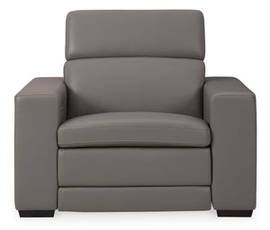 Texline PWR Recliner/ADJ Headrest - Gray