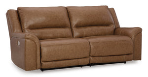 Trasimeno 2 Seat PWR REC Sofa - Caramel