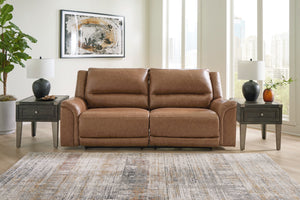 Trasimeno 2 Seat PWR REC Sofa - Caramel